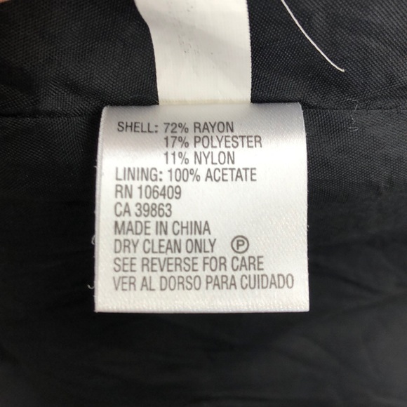 Antonio Melani Black Ruffle Hem Skirt - Picture 5 of 6